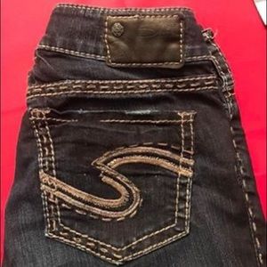 Silver Bootcut Jeans
